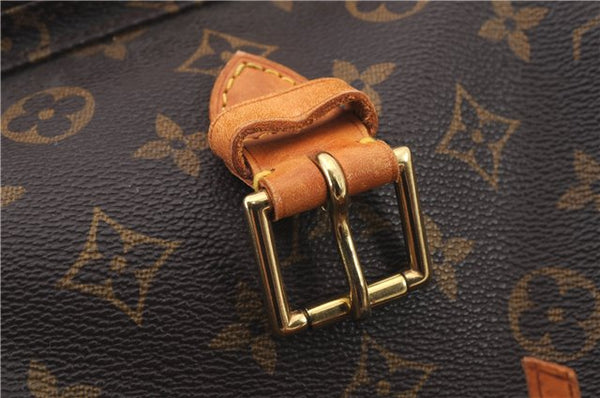 Authentic LOUIS VUITTON Monogram Montsouris GM Backpack M51135 LV 8309C