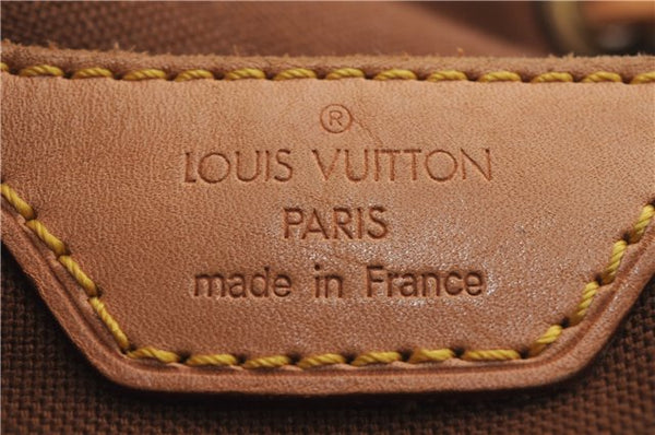 Authentic LOUIS VUITTON Monogram Montsouris GM Backpack M51135 LV 8309C