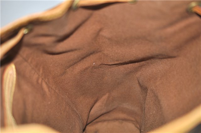 Authentic LOUIS VUITTON Monogram Montsouris GM Backpack M51135 LV 8309C