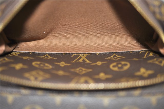 Authentic LOUIS VUITTON Monogram Montsouris GM Backpack M51135 LV 8309C