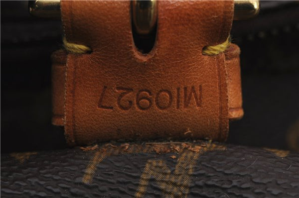 Authentic LOUIS VUITTON Monogram Montsouris GM Backpack M51135 LV 8309C