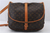 Auth LOUIS VUITTON Monogram Saumur 35 Shoulder Cross Body Bag M42254 LV 8310C