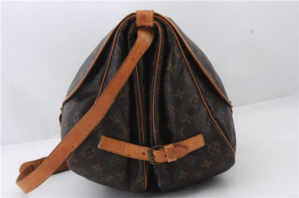 Auth LOUIS VUITTON Monogram Saumur 35 Shoulder Cross Body Bag M42254 LV 8310C