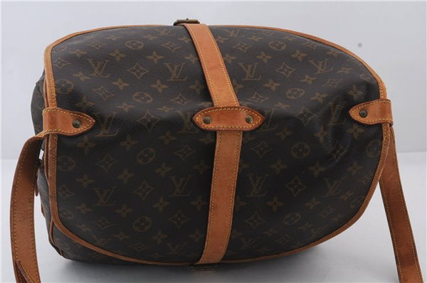 Auth LOUIS VUITTON Monogram Saumur 35 Shoulder Cross Body Bag M42254 LV 8310C
