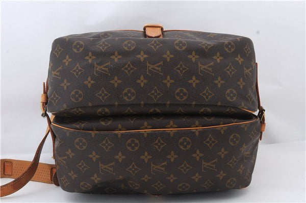 Auth LOUIS VUITTON Monogram Saumur 35 Shoulder Cross Body Bag M42254 LV 8310C