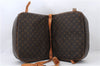 Auth LOUIS VUITTON Monogram Saumur 35 Shoulder Cross Body Bag M42254 LV 8310C