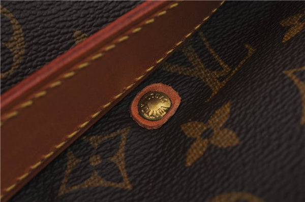 Auth LOUIS VUITTON Monogram Saumur 35 Shoulder Cross Body Bag M42254 LV 8310C