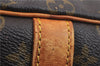 Auth Louis Vuitton Monogram Keepall Bandouliere 55 Boston Bag M41414 LV 8312C