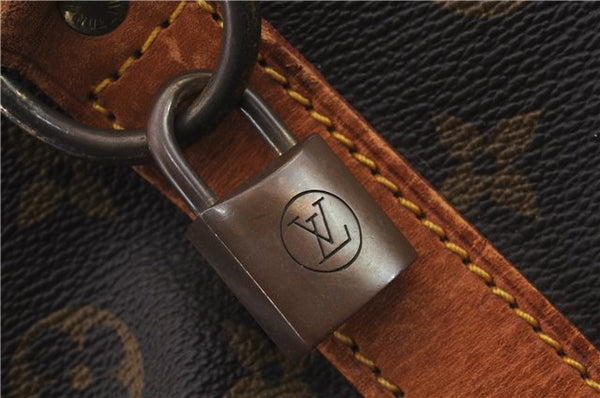 Auth Louis Vuitton Monogram Keepall Bandouliere 55 Boston Bag M41414 LV 8312C