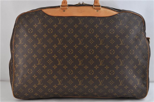 Authentic LOUIS VUITTON Monogram Alize 2 Poches 2 Way Travel Bag M41392 LV 8313C