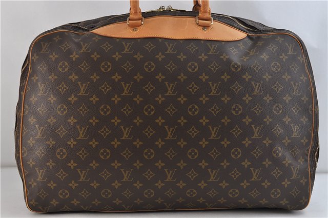 Authentic LOUIS VUITTON Monogram Alize 2 Poches 2 Way Travel Bag M41392 LV 8313C