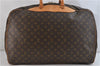 Authentic LOUIS VUITTON Monogram Alize 2 Poches 2 Way Travel Bag M41392 LV 8313C