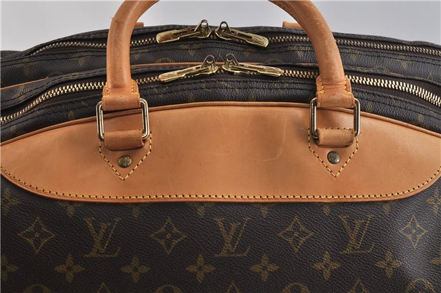 Authentic LOUIS VUITTON Monogram Alize 2 Poches 2 Way Travel Bag M41392 LV 8313C