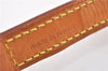 Authentic Louis Vuitton Leather Shoulder Strap Beige 39" LV 8316F