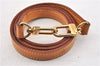 Authentic Louis Vuitton Leather Shoulder Strap Beige 39" LV 8316F