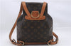Authentic Louis Vuitton Monogram Montsouris MM Backpack M51136 LV 8317D