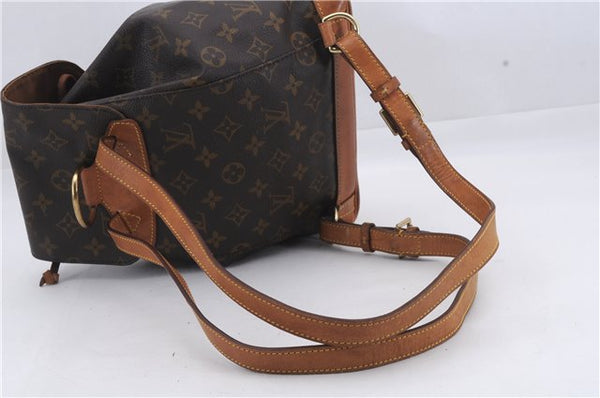 Authentic Louis Vuitton Monogram Montsouris MM Backpack M51136 LV 8317D