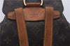 Authentic Louis Vuitton Monogram Montsouris MM Backpack M51136 LV 8317D