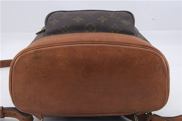 Authentic Louis Vuitton Monogram Montsouris MM Backpack M51136 LV 8317D