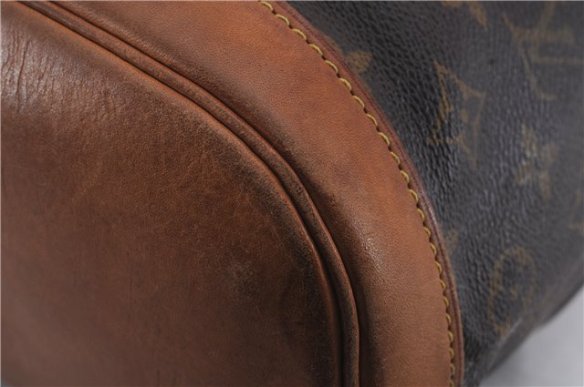 Authentic Louis Vuitton Monogram Montsouris MM Backpack M51136 LV 8317D