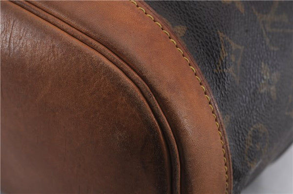 Authentic Louis Vuitton Monogram Montsouris MM Backpack M51136 LV 8317D