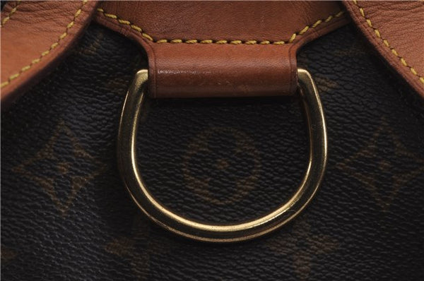 Authentic Louis Vuitton Monogram Montsouris MM Backpack M51136 LV 8317D