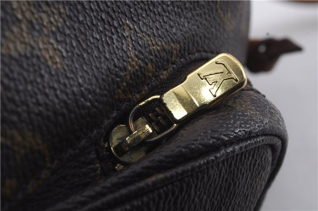 Authentic Louis Vuitton Monogram Montsouris MM Backpack M51136 LV 8317D