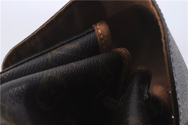 Authentic Louis Vuitton Monogram Montsouris MM Backpack M51136 LV 8317D