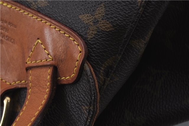 Authentic Louis Vuitton Monogram Montsouris MM Backpack M51136 LV 8317D