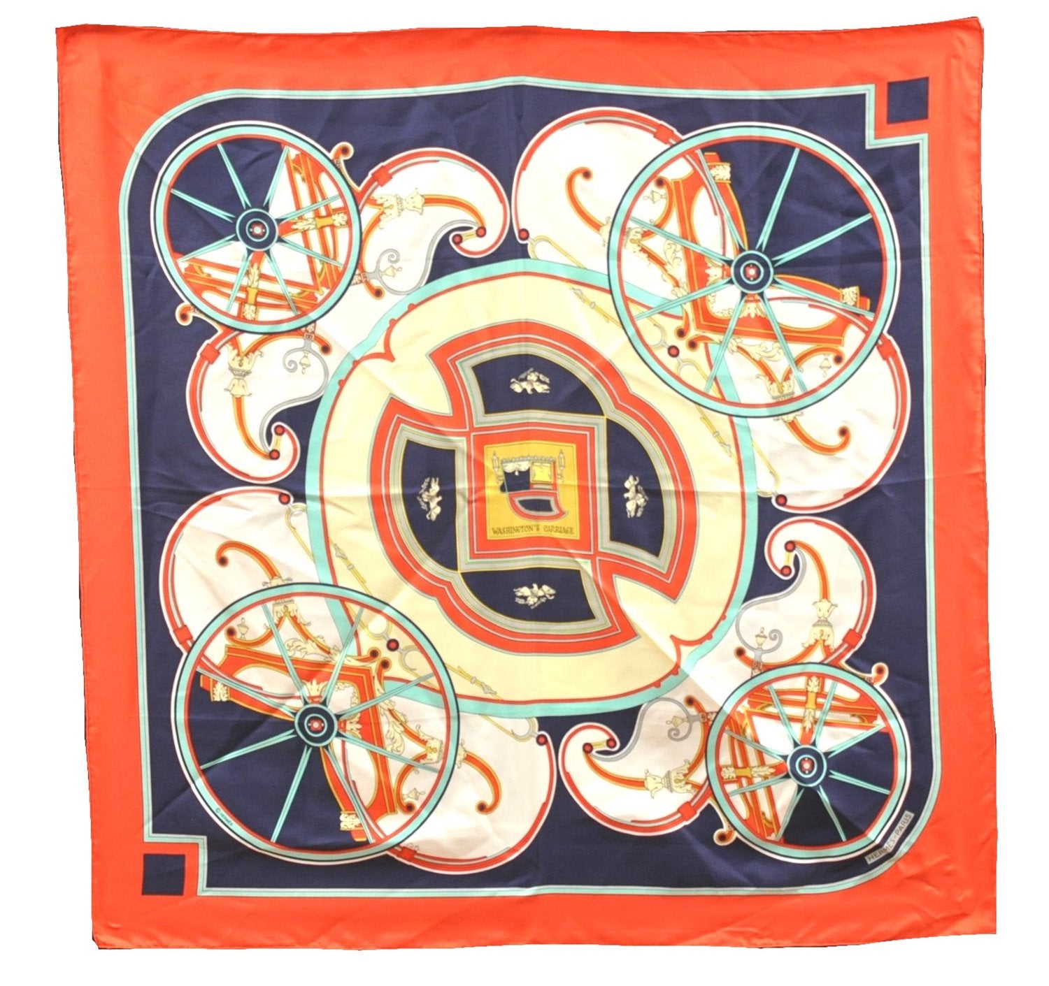 Authentic HERMES Carre 90 Scarf 