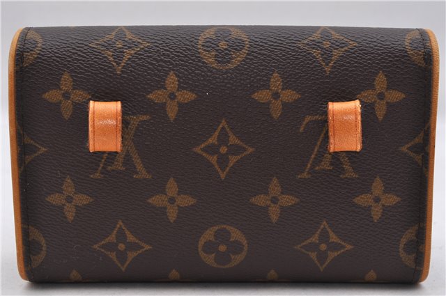 Auth LOUIS VUITTON Monogram Pochette Florentine Pouch Waist Bag M51855 LV 8319C