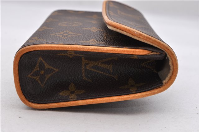 Auth LOUIS VUITTON Monogram Pochette Florentine Pouch Waist Bag M51855 LV 8319C