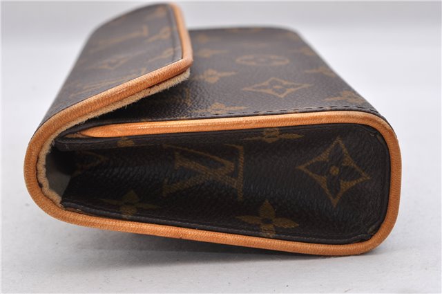 Auth LOUIS VUITTON Monogram Pochette Florentine Pouch Waist Bag M51855 LV 8319C