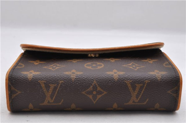 Auth LOUIS VUITTON Monogram Pochette Florentine Pouch Waist Bag M51855 LV 8319C