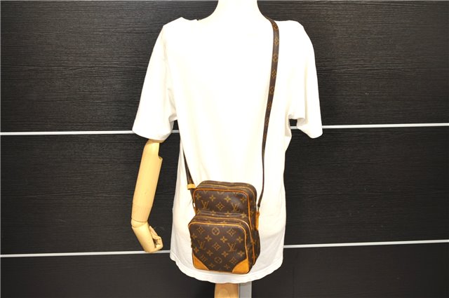 Authentic LOUIS VUITTON Monogram Amazone Shoulder Cross Body Bag M45236 LV 8321C