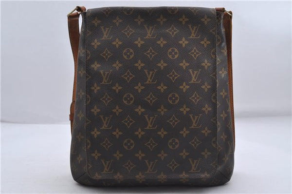 Authentic Louis Vuitton Monogram Musette Shoulder Cross Body Bag M51256 LV 8323D
