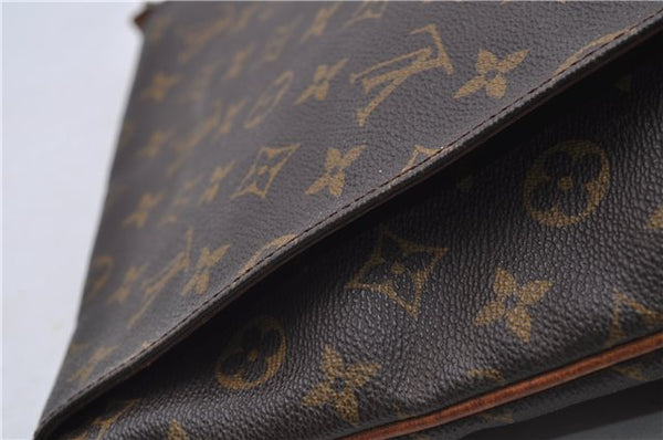 Authentic Louis Vuitton Monogram Musette Shoulder Cross Body Bag M51256 LV 8323D