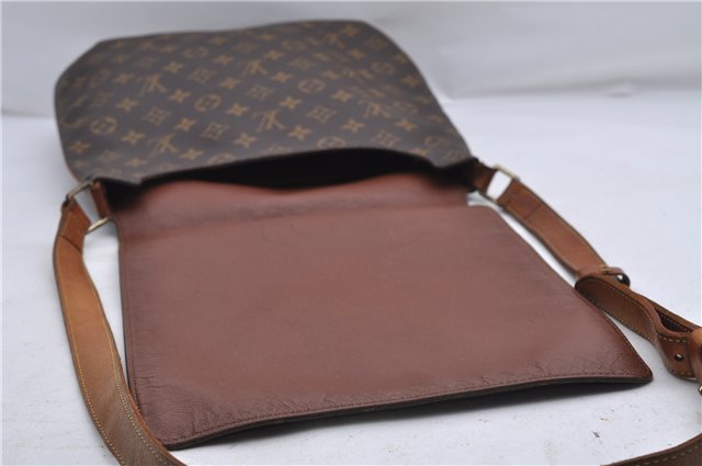 Authentic Louis Vuitton Monogram Musette Shoulder Cross Body Bag M51256 LV 8323D