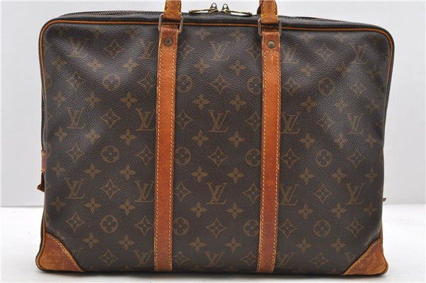 Auth LOUIS VUITTON Monogram Porte Documents Voyage Briefcase M40226 LV 8325C
