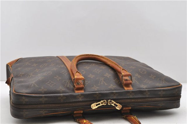 Auth LOUIS VUITTON Monogram Porte Documents Voyage Briefcase M40226 LV 8325C