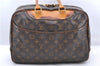 Authentic LOUIS VUITTON Monogram Deauville Hand Bag Purse M47270 LV 8326C