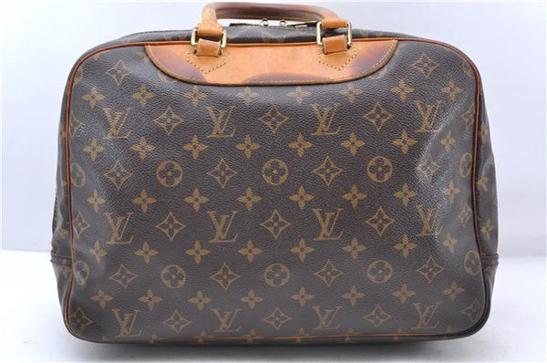 Authentic LOUIS VUITTON Monogram Deauville Hand Bag Purse M47270 LV 8326C