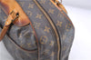 Authentic LOUIS VUITTON Monogram Deauville Hand Bag Purse M47270 LV 8326C