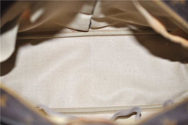 Authentic LOUIS VUITTON Monogram Deauville Hand Bag Purse M47270 LV 8326C