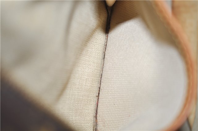 Authentic LOUIS VUITTON Monogram Deauville Hand Bag Purse M47270 LV 8326C