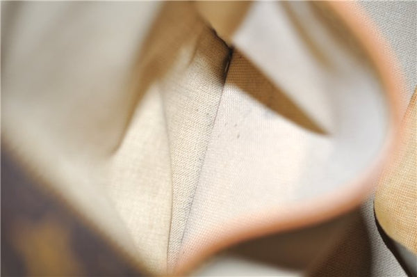 Authentic LOUIS VUITTON Monogram Deauville Hand Bag Purse M47270 LV 8326C