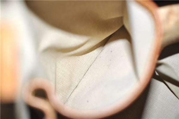 Authentic LOUIS VUITTON Monogram Deauville Hand Bag Purse M47270 LV 8326C