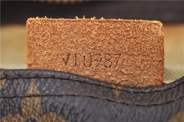 Authentic LOUIS VUITTON Monogram Deauville Hand Bag Purse M47270 LV 8326C