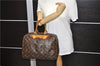 Authentic LOUIS VUITTON Monogram Deauville Hand Bag Purse M47270 LV 8326C