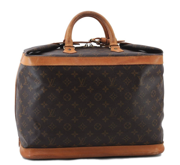 Authentic LOUIS VUITTON Monogram Cruiser Bag 40 Travel Hand Bag M41139 LV 8328C